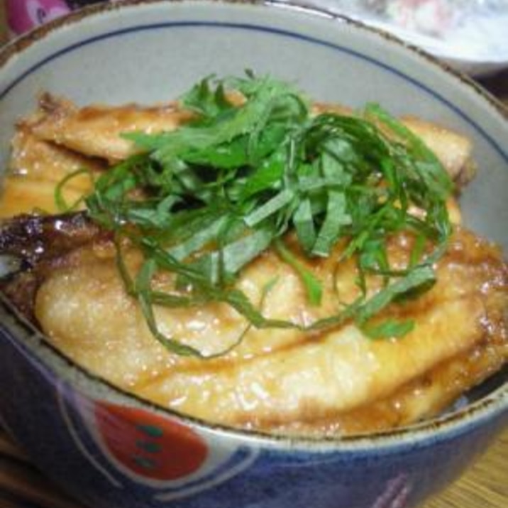 簡単★いわしの蒲焼丼